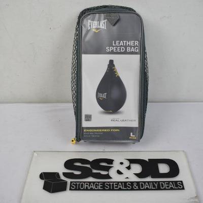 Everlast Leather Speed Bag, Retail $30 - New