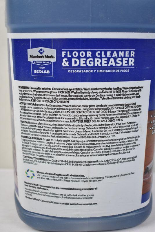 Member's Mark Concentrated Floor Cleaner and Degreaser New