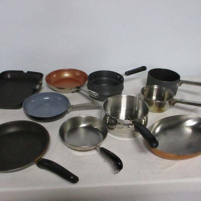 Lot 48 - Various Pots & Pans