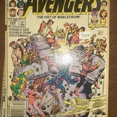 #250 DEC 83 THE MIGHTY AVENGERS THE FIST OF MAELSTROM1