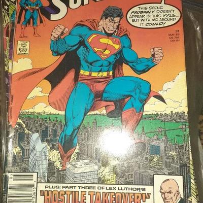 #31 MAY 89 DC COMICS SUPERMAN HOSTILE TAKEOVER