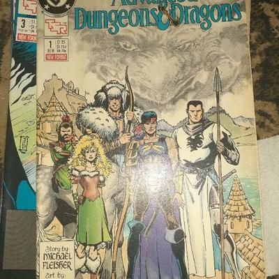 	#1 FIRST EDITION OF THE ADVANCED DUNGEONS & DRAGONS DEC 88 MINT