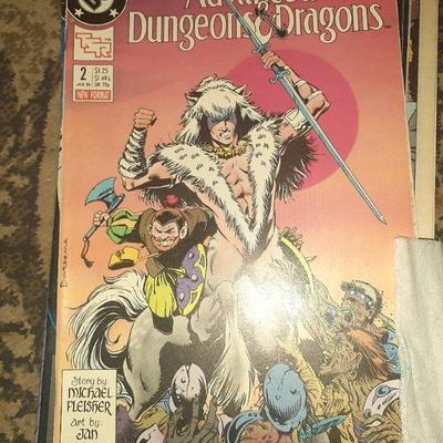 	#2 EDITION OF THE ADVANCED DUNGEONS & DRAGONS JAN 89 MINT