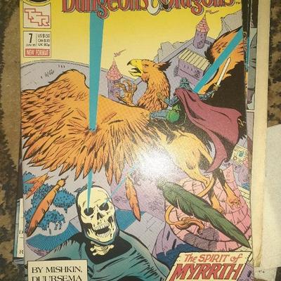 	#7 EDITION OF THE ADVANCED DUNGEONS & DRAGONS FEB 89 MINT