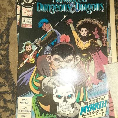 	#8 EDITION OF THE ADVANCED DUNGEONS & DRAGONS FEB 89 MINT