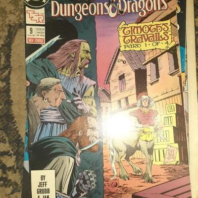 	#9 EDITION OF THE ADVANCED DUNGEONS & DRAGONS FEB 89 MINT