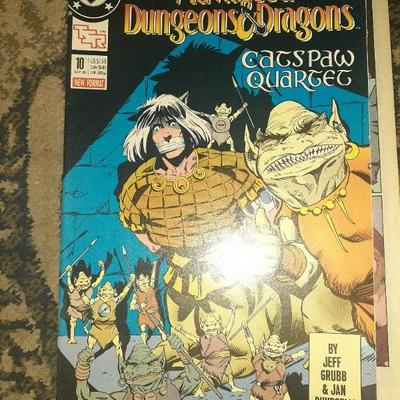 	#10 EDITION OF THE ADVANCED DUNGEONS & DRAGONS FEB 89 MINT