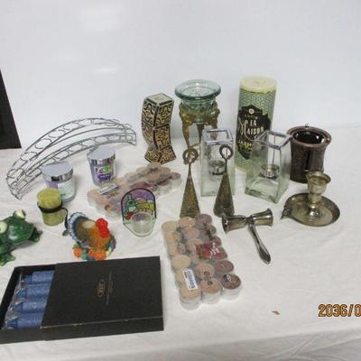 Lot 68 - Candles & Accessories