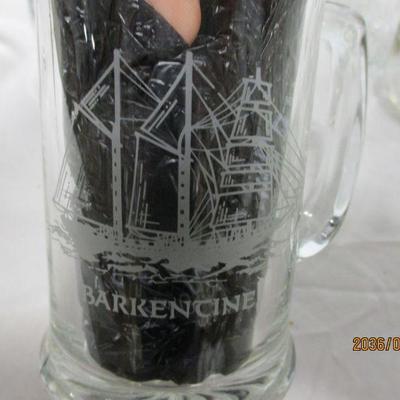 Lot 75 - Glass Mugs Steins Barkentine Clipper