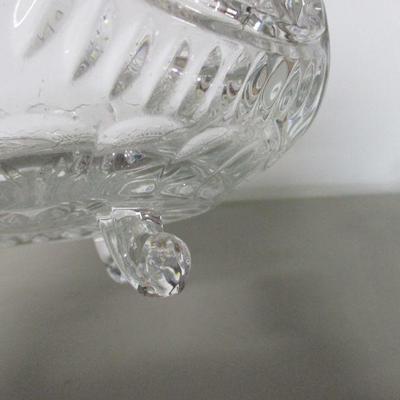 Lot 104 - Clear Glass Crystal Decor 