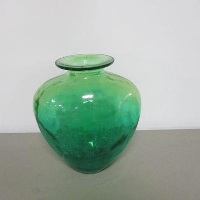 Lot 111 - Large Green Vase