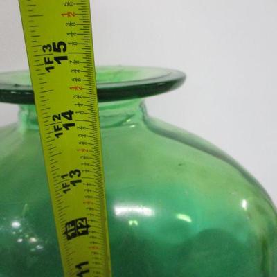 Lot 111 - Large Green Vase