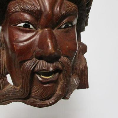 Lot 124 - Wooden Mask