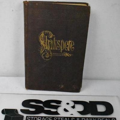 Antique 1800s The Pictorial Edition of the Works of Shakspeare w/ Illustrations
