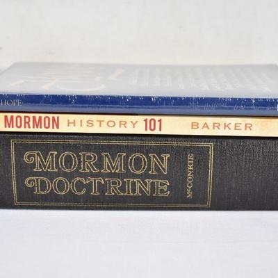 Qty 3 LDS Books: Hope -to- Mormon Doctrine
