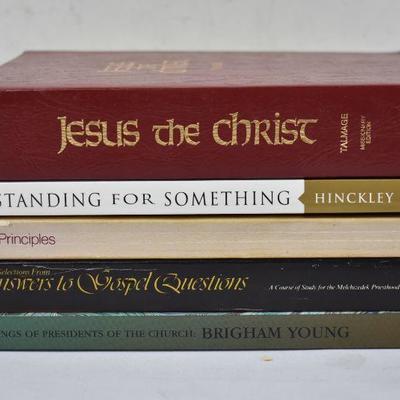 5 LDS Books: Jesus the Christ -to- Teachings of Presidents of the Church