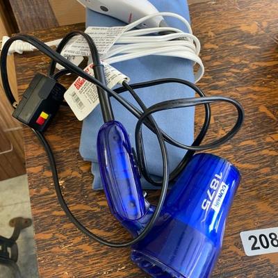 Heating Pad and Hair Dryer - Lot 270