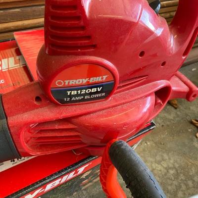 Troybuilt Blower Vac and Grasshog Weedeater-Lot 273