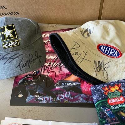 NHRA Lot with Autographs- Lot 301