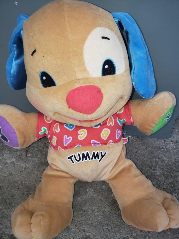 Fisher Price LAUGH LEARN SINGING TALKING PUPPY DOG Plush STUFFED ANIMAL Toy EstateSales