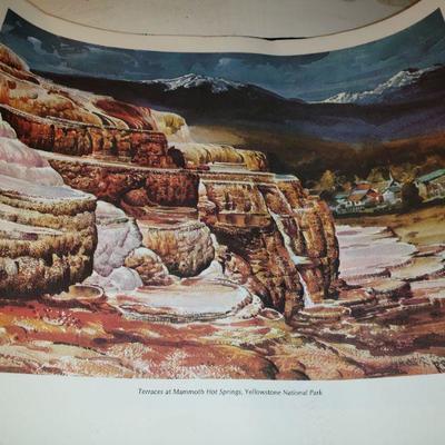 4 non framed canyon pictures 
