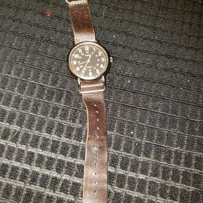 Leather Band Timex 