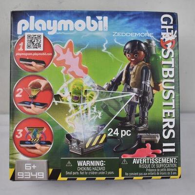 PLAYMOBIL Ghostbusters II Winston Zeddemore Playmogram 3D Figure - New