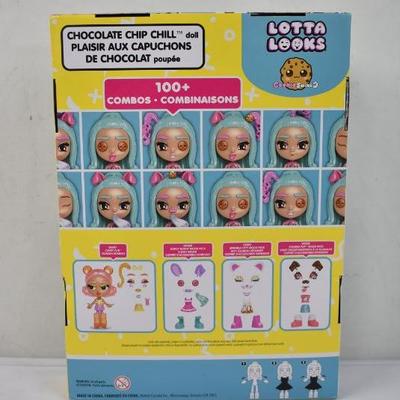 Lotta Looks Cookie Swirl Chocolate Chip Chill Doll, $20 Retail - New