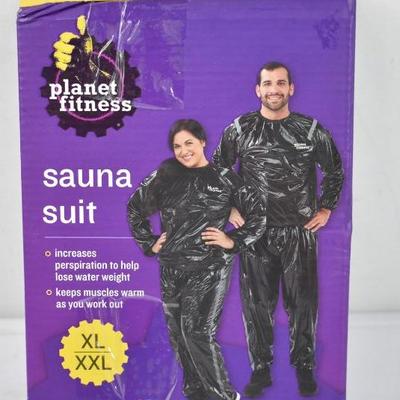 Planet Fitness Sauna Sweat Suit for Men & Women, XL/XXL - New