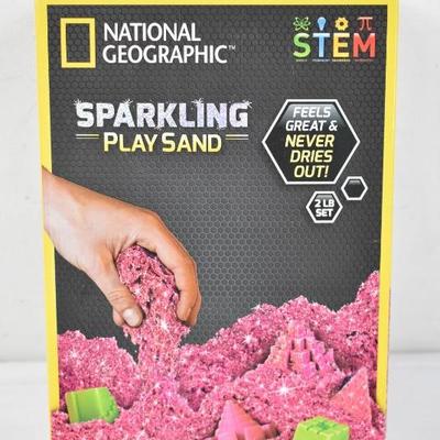 National Geographic Sparkling Play Sand, 2 pounds - New
