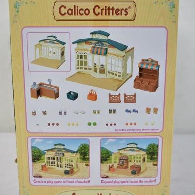 Calico Critters Grocery Market, Over 30 Pieces of Furniture & More, $29 Retail