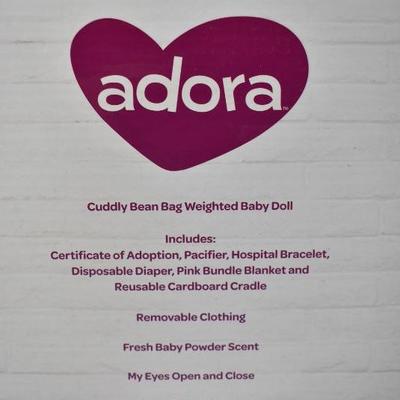 Adora Adoption Babies Play Doll. Damaged Box, New Item, $60 Retail - New