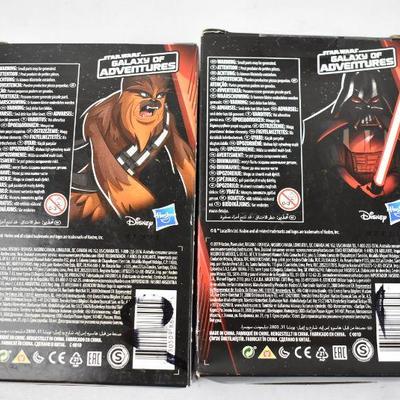 2 pc Star Wars: Chewbacca & Darth Vader 5