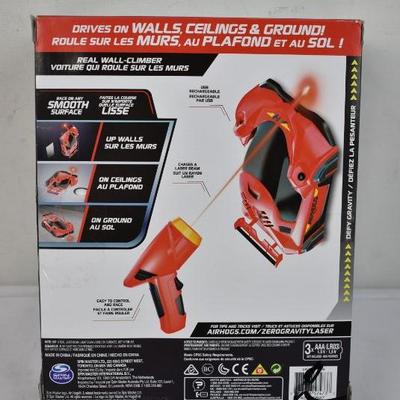 Air Hogs, Laser-Guided Real Wall Climbing Race Car, Red, $30 Retail - New