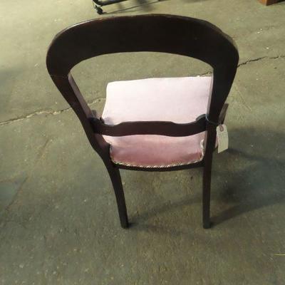 Antique Arched Back Parlor Chair