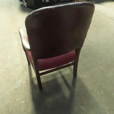 Leather Back Office Chair