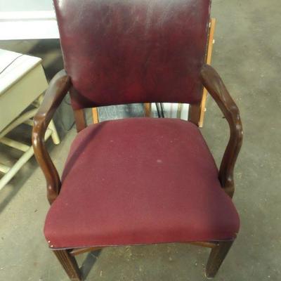 Leather Back Office Chair