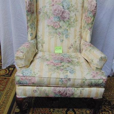 C-19 wing backed chair