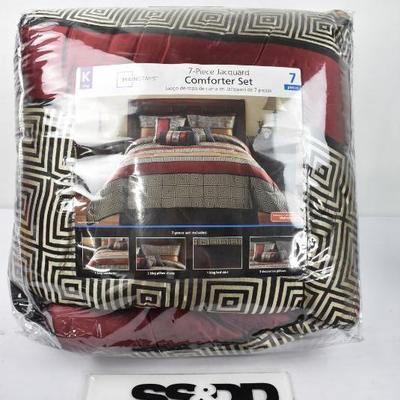 Mainstays Preston Woven Jacquard 7-Pc 