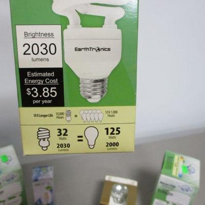 Lot 134 - Box Lot Of Light Bulbs
