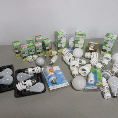 Lot 134 - Box Lot Of Light Bulbs