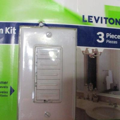 Lot 135 - Leviton Bathroom Kit & Temp Units