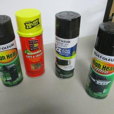 Lot 145 - Various Spray Cans 