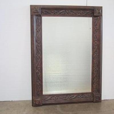 Lot 1007 - Large Decorative Metal Mirror 