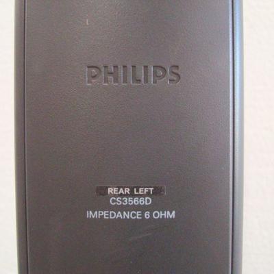 Lot 1008 - Pair of Philips Upright Speakers 6 ohm rating