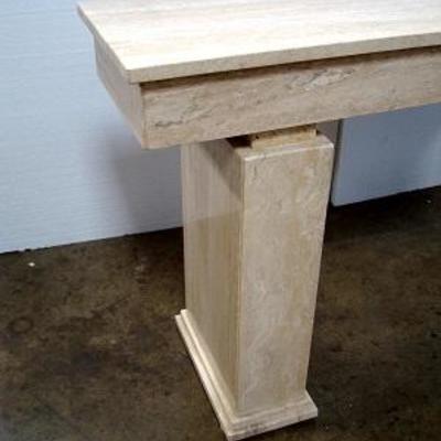 Lot 1011 - Large Marble Table 
