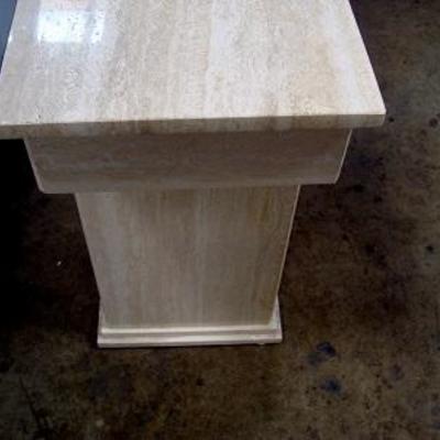 Lot 1011 - Large Marble Table 