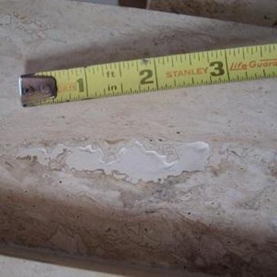 Lot 1011 - Large Marble Table 