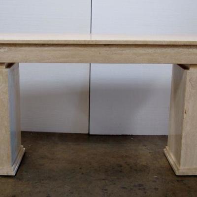 Lot 1011 - Large Marble Table 