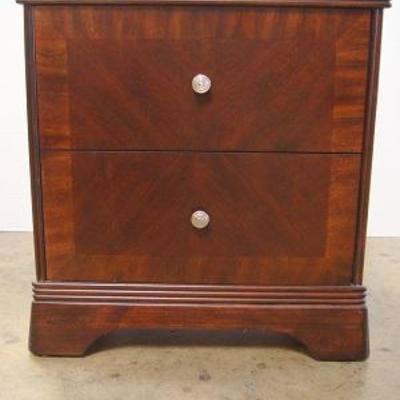 Lot 1020 - Nice Wooden Night Stand Two Drawers (#1)